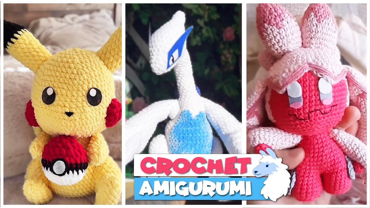 TikTok Crochet  Amigurumi ???? POKEMON ???? Crochet TOYS Compilation 168 | @blu_llama