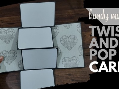 TWIST AND POPUP CARD || SCRAPBOOK IDEAS