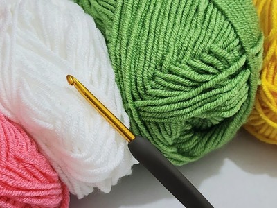 Unusual crochet pattern. This crochet stitch is amazing! Very good! crochet