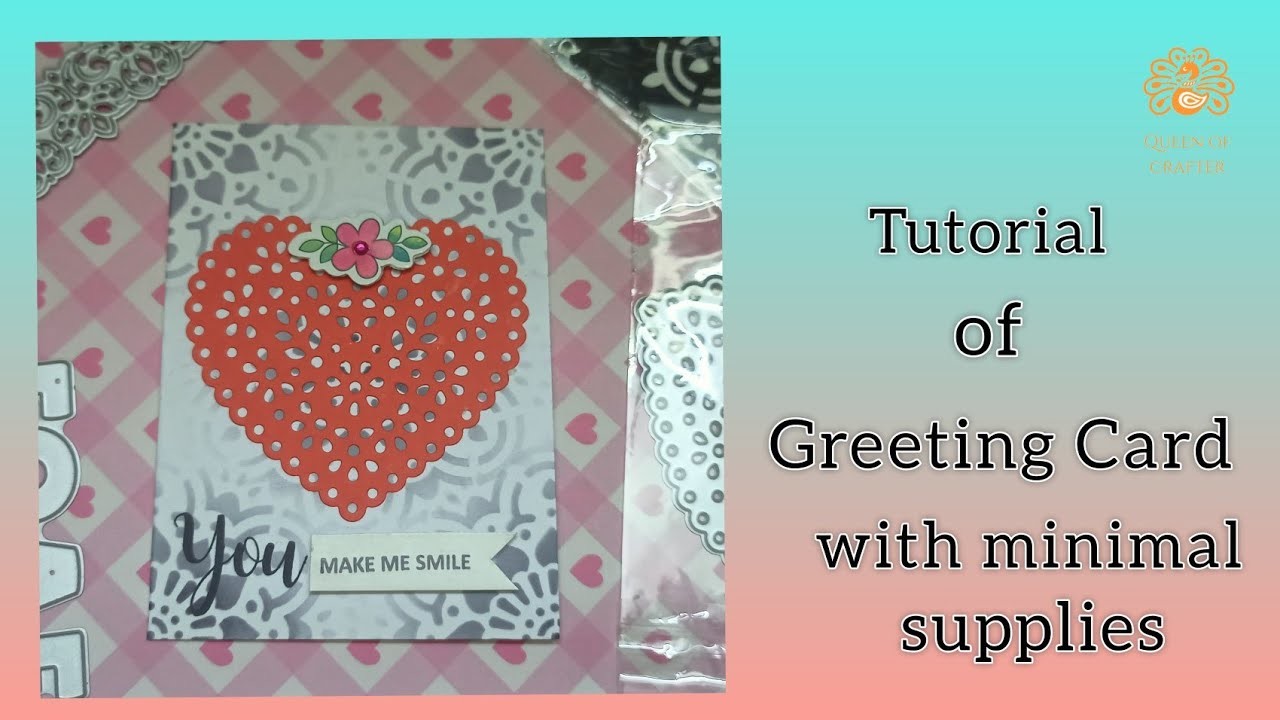 14) Easy DIY Tutorial | Simple elegant card for any occasion #greetingcardforbirthday  #greetingcard