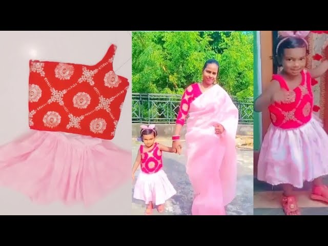 3-4 year baby lehanga choli???? cutting ans Stichting||diy baby lehanga choli#Anandita #diy #trending