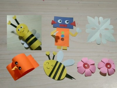 6 Ideas Paper Craft. DIY Paper Craft