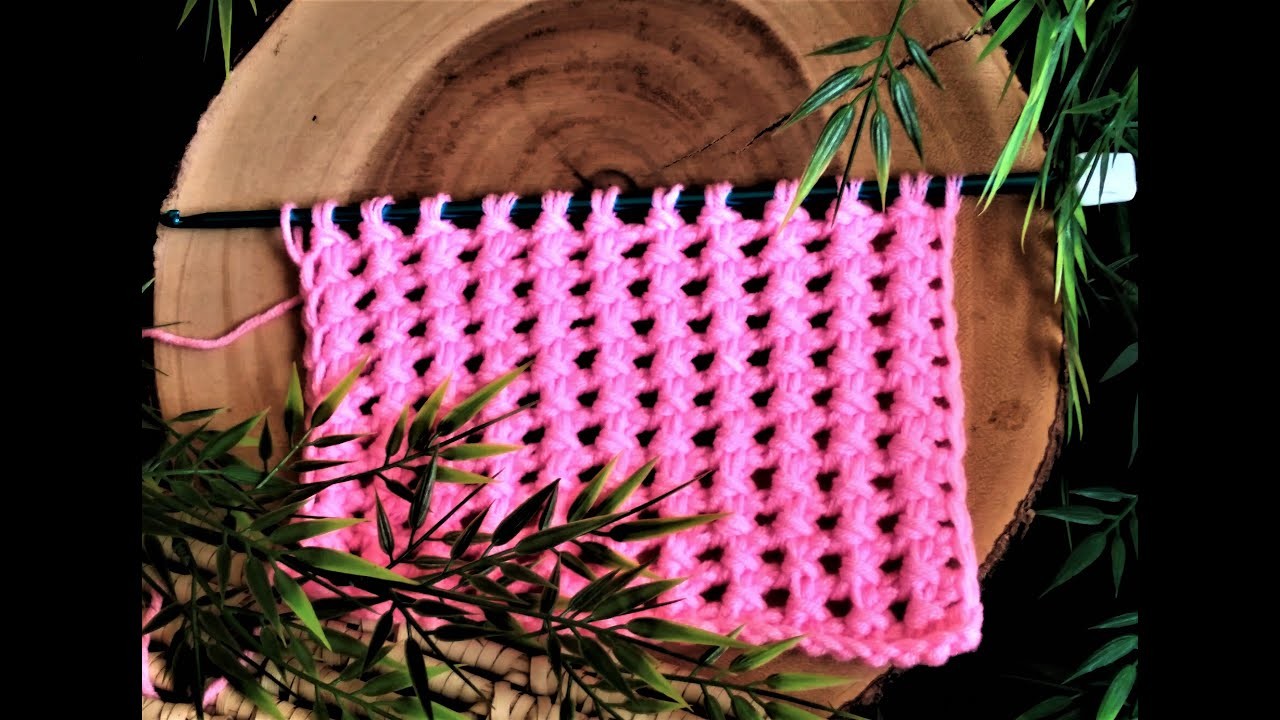 Amazing Loveliness Design ~ Tunisian Crochet Pattern