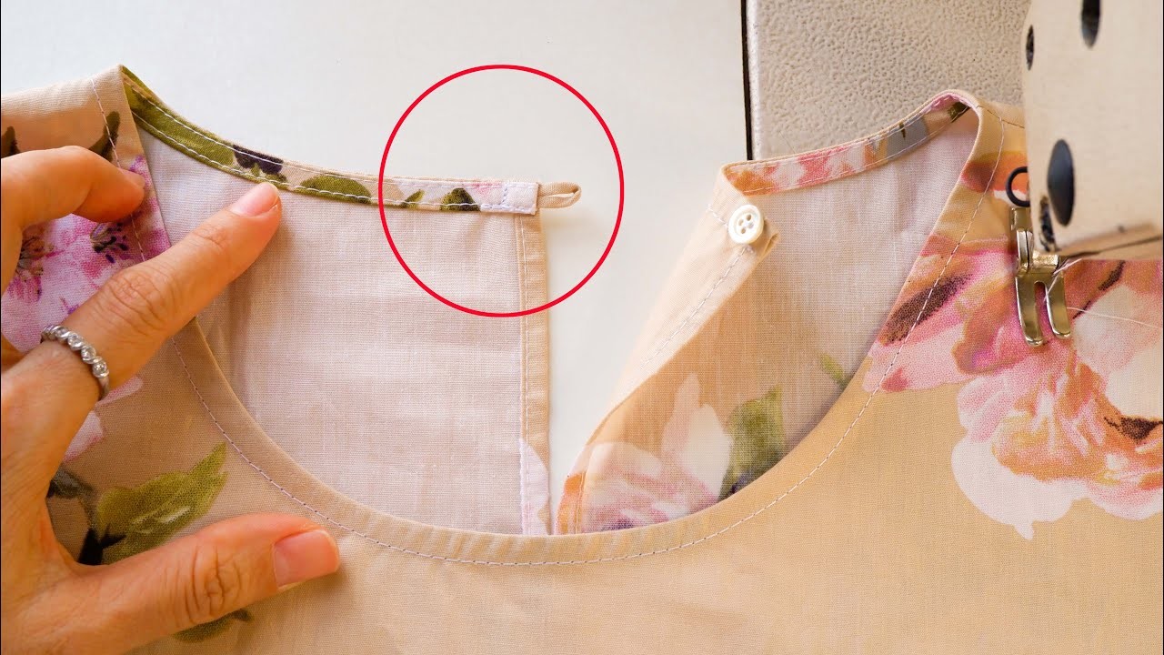 ✅ [Beautiful And Neat] No One Teaches You To Sew Bias Tape For Neckline Perfectly In This Way
