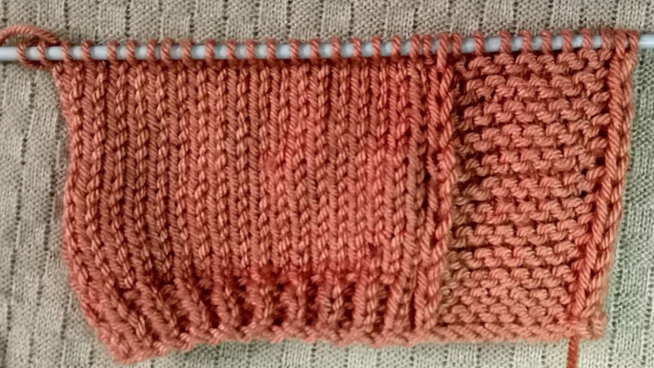 Button patti border kese bnae | knitting button patti border for beginners | knitting border pattern