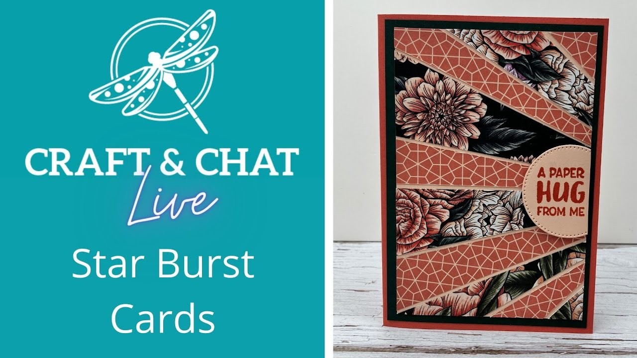 Craft and Chat : Star Burst Cards