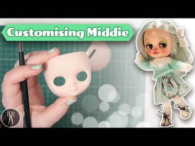 Customising A Blythe Doll - A Winter Middie Custom Collaboration - With Exciting News!