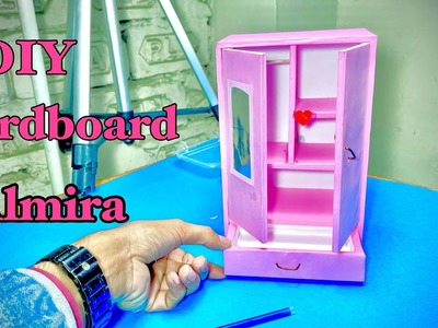 Diy Cardboard Almira || Diy Crafts Cardboard || Miniature crafts