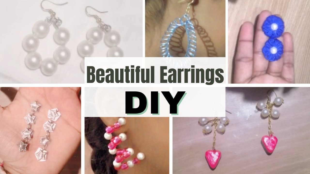 DIY Easy Making Earrings | Trending And Beautiful | #beautifulife #earrings