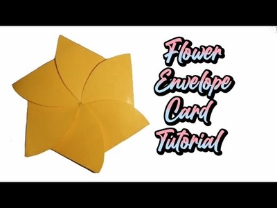 ????DIY???? Flower Envelope Card (Tutorial) || #SBArtsAndCrafts