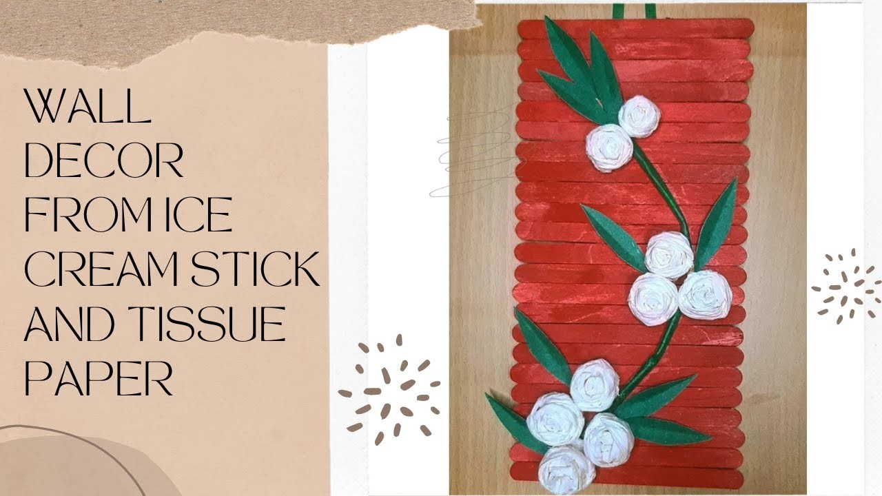 DIY lce cream Stick Craft Ideas Best out of waste. Popsicle Stick Life Hacks. Ice cream stick idea