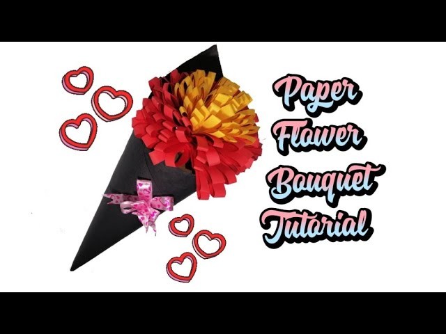 ????DIY???? Single Paper Flower Bouquet (Tutorial) || Perfect for different occasions || #SBArtsAndCrafts