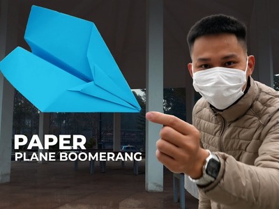 DIY super easy boomerang plane king for new year
