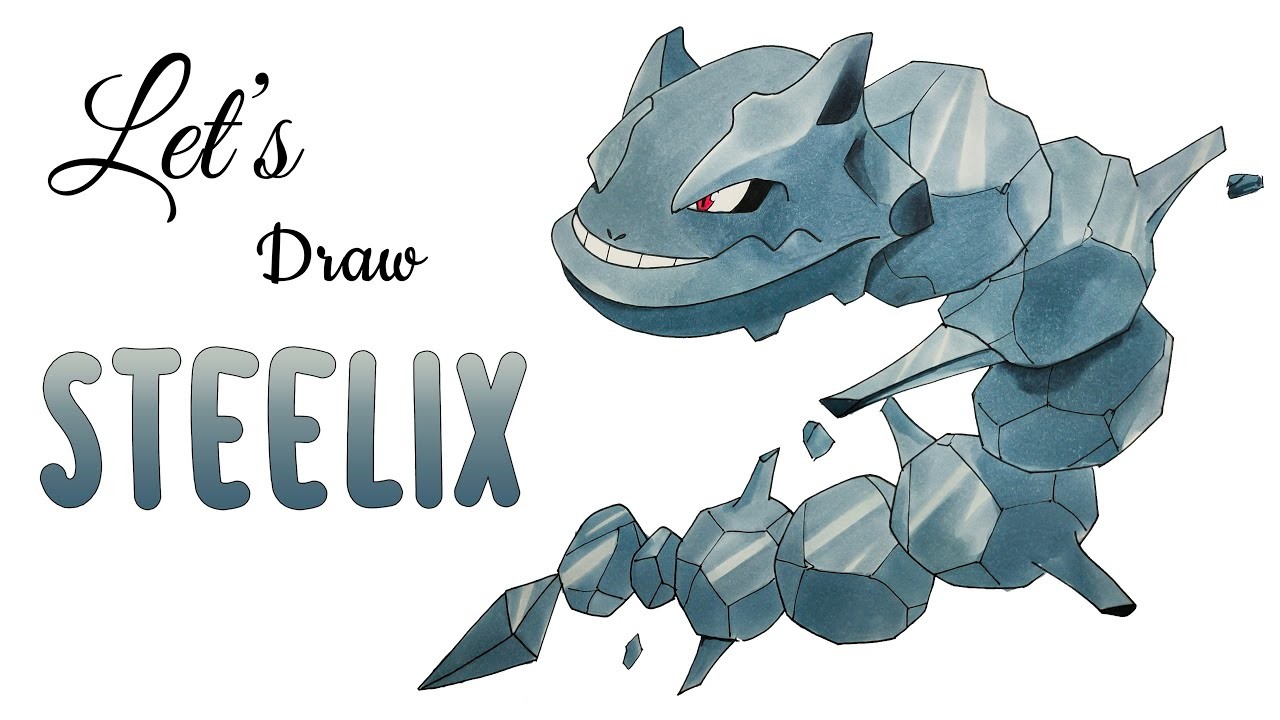 How to Draw Steelix | Step by Step Art Tutorial | 4K