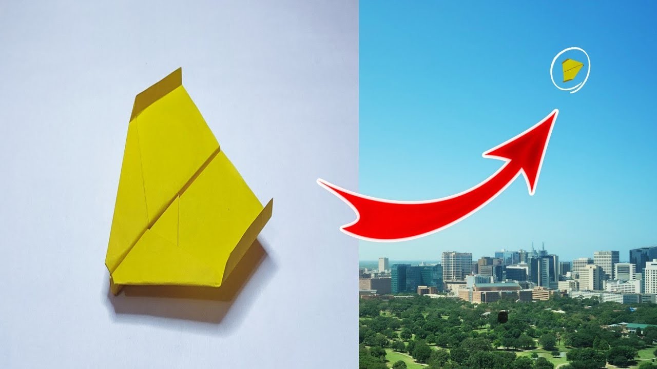 How to make paper airplane part 7 #diy #paperairplane #origami #craft #papercraft #paper #fold#howto
