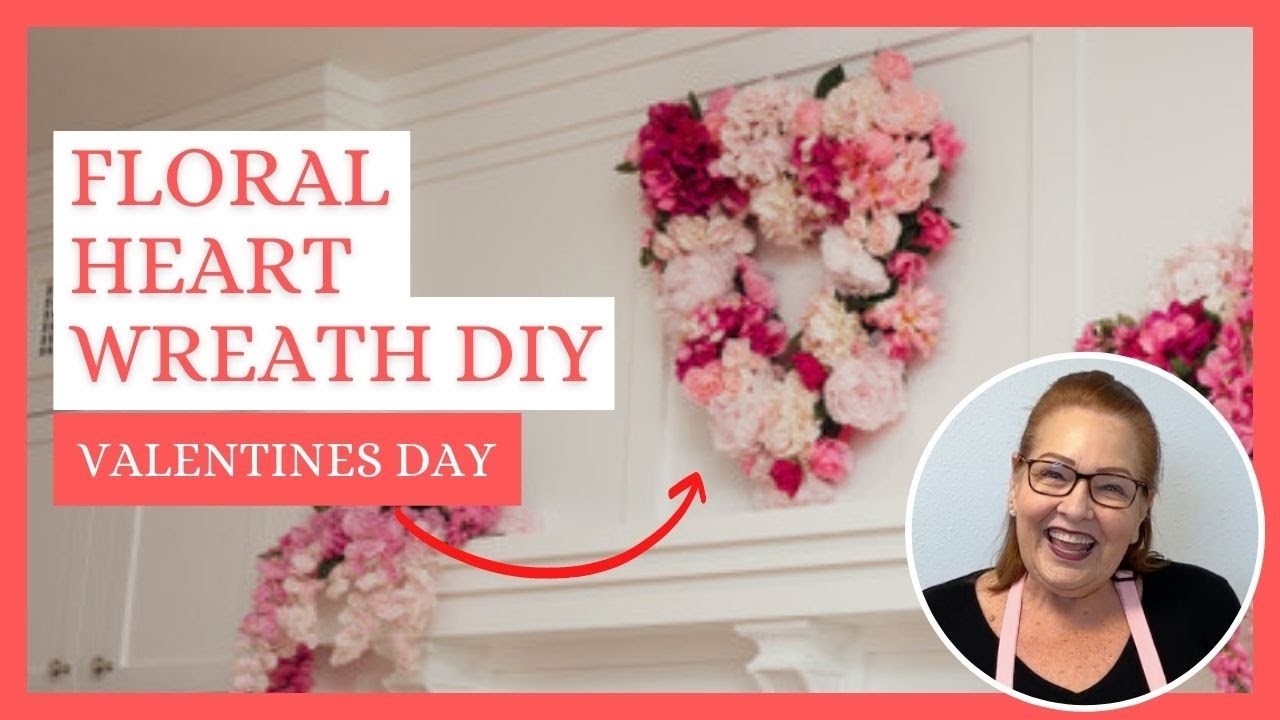 Make a Floral Valentine's Wreath With Me!