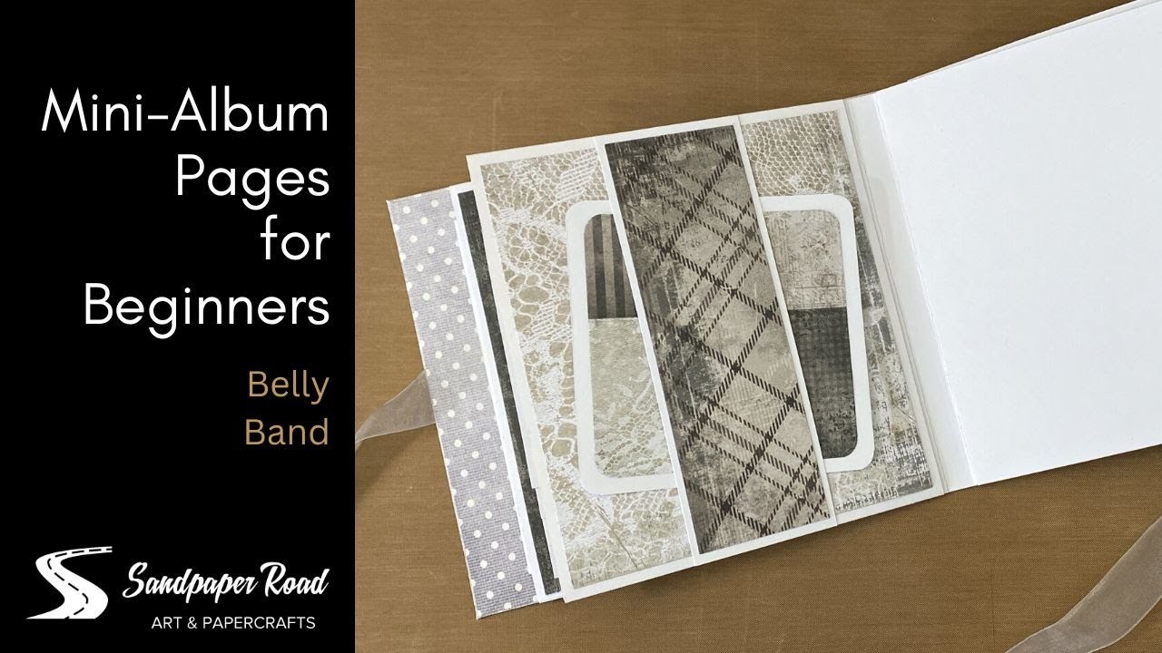 Mini-Album Pages | Belly Band (for beginners)