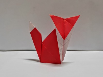 Origami Fox Easy - How To Make Origami Fox Easy - Origami Tutorial