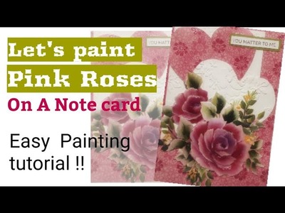 Paint Perfect Pink Roses in Minutes: Awesome Stroke Art Tutorial