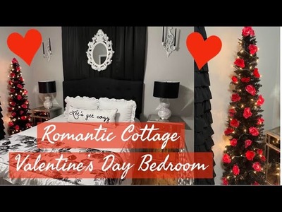Romantic Cottage Valentine’s Day Bedroom & Front Porch ❤️????❤️????