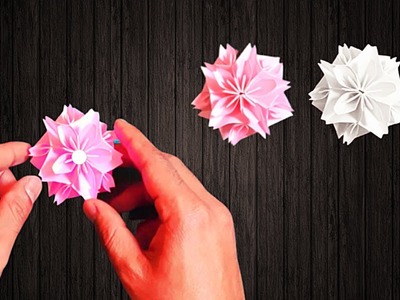 Sample and Beautiful Paper flowers - Paper Craft - DIY Flowers - Home Decor