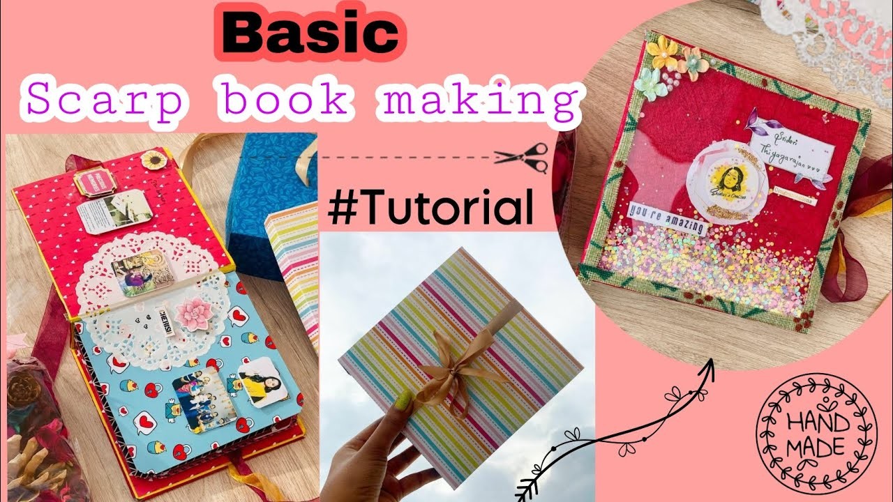 Scarp book tutorial❤???? #scarpbook #handmade #craft #handmadewithlove