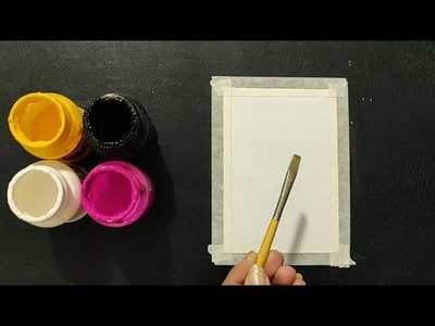 Simple Acrylic Painting for Beginners Step by Step Tutorial
