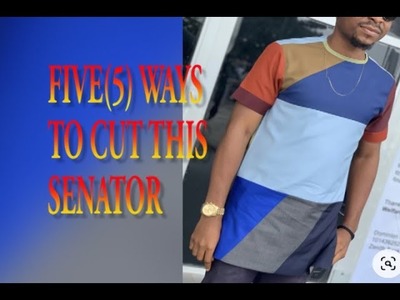 Tips,Tricks Fast And Easy Way on cutting and stitching the front style of this senator