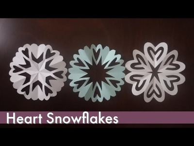 ???? Top 3 Heart Snowflakes | DIY Valentine Craft Ideas | @chalarieart #yearofchalarie #valentine ????