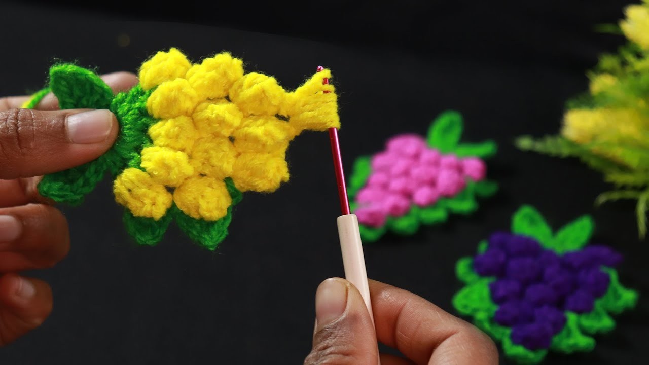 ???????? Beautiful Crochet Grapes Keychain | Very Cute Little Gift Crochet Grape | Crochet Grapes Pattern
