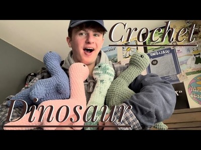 Crochet Dino Tutorial. Amigurumi