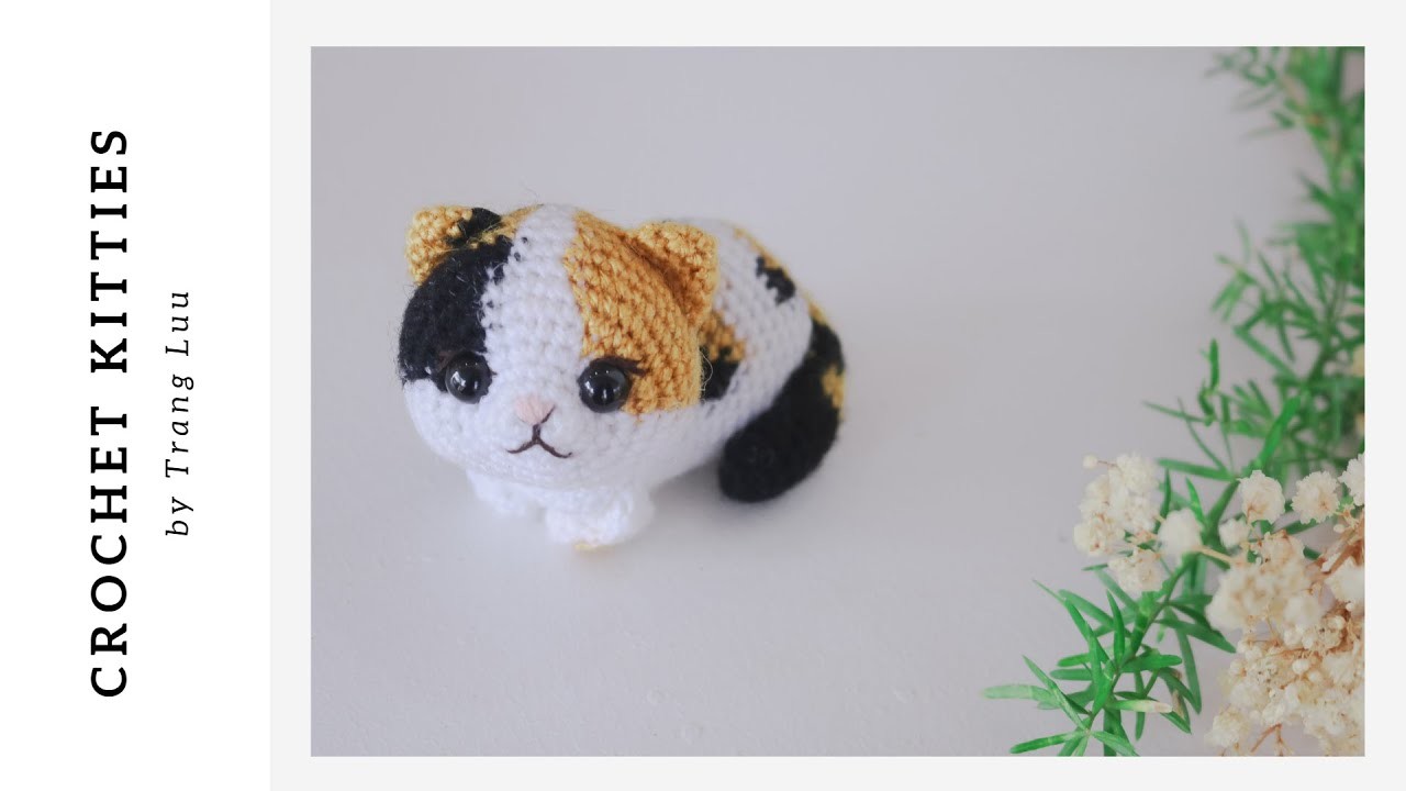 Crochet Kitties – How to sew Amigurumi parts together