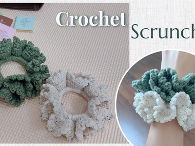 Crochet Scrunchies - Very Simple Pattern for Beginners | NHÀ LEN