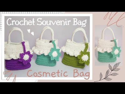 Crochet Souvernir Bags for Beginners || Versatile Mini Bag || Amplop Lebaran