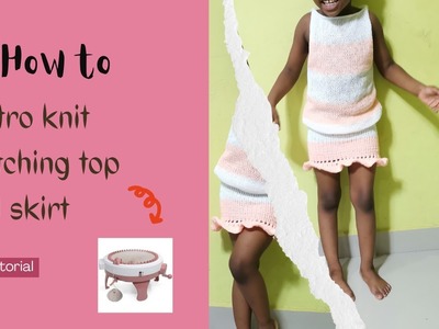 Diy . . sentro knit cute matching piece for kids ????. .easy quick. .beginner level ????