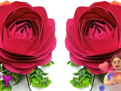 Forever Fresh Rose Craft???? | Rose Craft | Paper Rose
