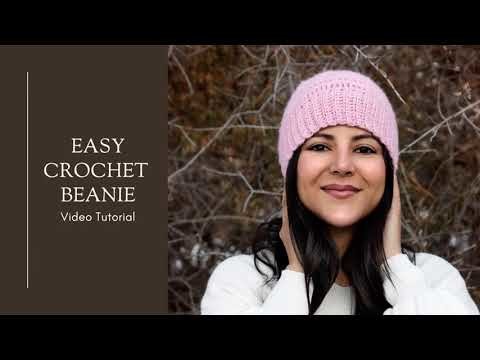 How to Crochet a Beanie Hat Tutorial
