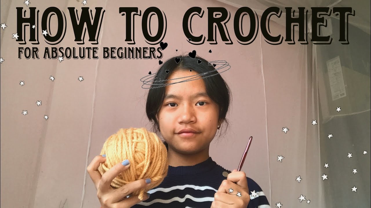 How to crochet for absolute beginners!