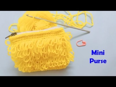 How to Crochet Mini Purse : Quick and Easy for Beginners