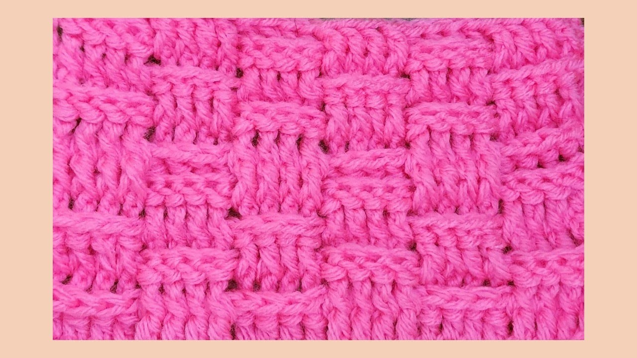 How to Crochet the Basket Weave Stitch | Learn to Crochet | Crochet Tutorial