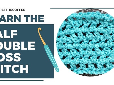 How to do the Half Double Crochet Moss Stitch, aka HDC Moss Stitch