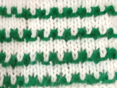 #knitting #beautifulknitting #easyknitting #beautiful #easy #two colour knitting design.tutorial