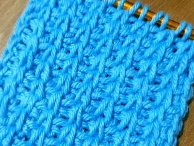 Knitting tunisian crochet stitch