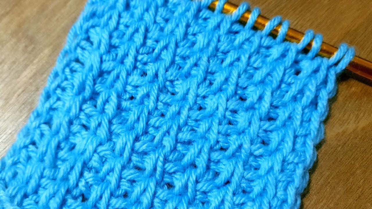 Knitting tunisian crochet stitch