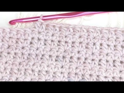 "Lazy" Star Stitch, Beginner Friendly Crochet Baby Blanket Stitch