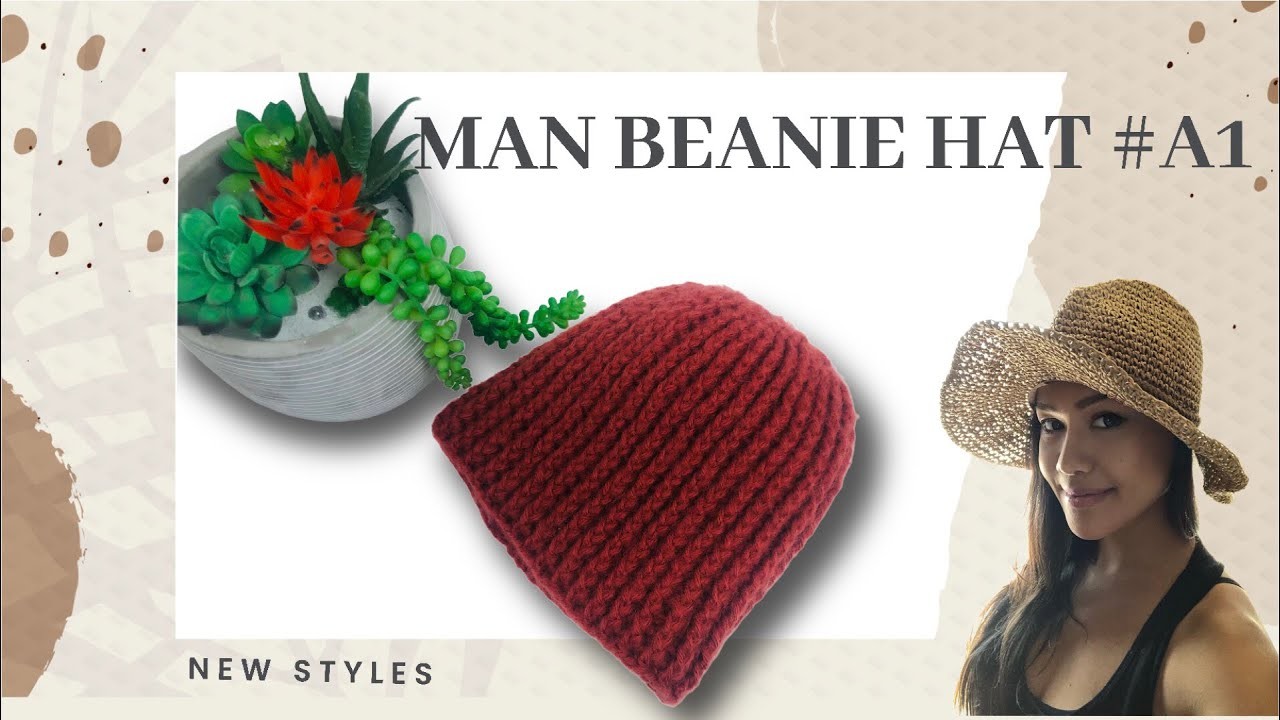 Man Beanie Hat A1