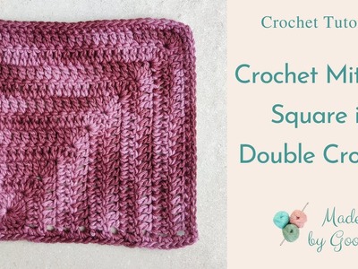 Mitered Square Crochet Pattern - Free Tutorial