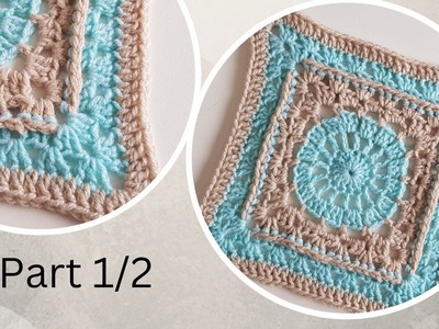 Part 1.2  Crochet Afghan square 20cm.8'