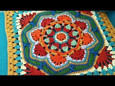 Pooja Matt. I made this crochet pattern for my mandir