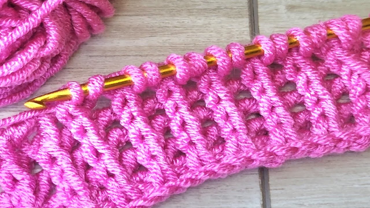Super Easy Tunisian Crochet Baby Blanket For Beginners online